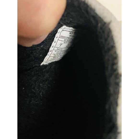 Merrell Shoes Women;s Size 7 Slate Nubuck Leather Slip On Comfort Clogs Mule - Picture 6 of 6